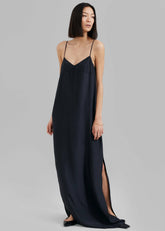 Dylana Sleeveless Maxi Dress Navy - Women