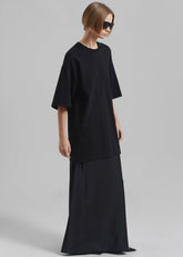 Avak Oversized Tee Black - Women