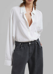 Hayla Denim Pants Grey Wash - Women