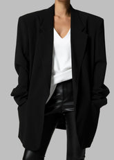 Billie Oversized Blazer Black - Women