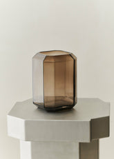 Louise Roe Jewel Vase Medium Smoke - Lifestyle