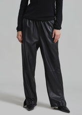 Kevin Leather Trousers Black - Men/Women