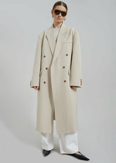 Nadetta Coat Beige - Women