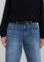 Montrose Straight Leg Jeans Blue Wash - Women