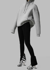 Easton Oversized Hoodie Light Grey - Women