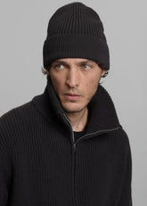 Amo Wool Beanie Dark Plum - Men