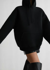 Easton Oversized Hoodie Black - Women