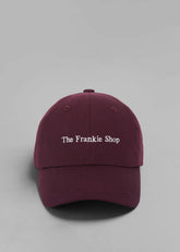 Frankie Baseball Cap Burgundy - Women