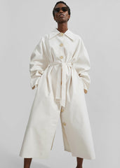 Callyn Trench Coat Light Beige - Women