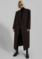 Jane Long Coat Brown - Women
