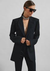 Morrison Crossover Blazer Black - Women