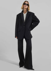 Lyra Flared Pants Black - Women