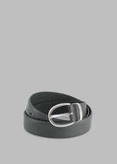 Ora Leather Belt Grey/Silver - Women