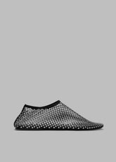 Christopher Esber Minette Crystal Flats Black - Women