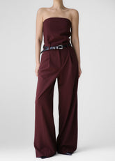 Abbie Trousers Burgundy - Women