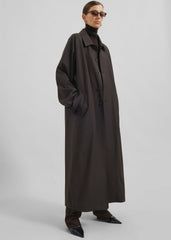 Shay Trench Coat Brown - Men/Women