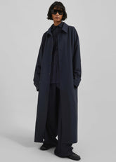 Shay Trench Coat Dark Navy - Women