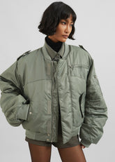 Dalva Bomber Jacket Sage - Women