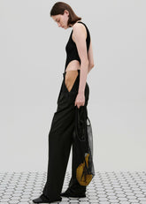Bevza Honeycomb Tank Tote Black - Women