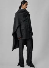 Whisella Cape Charcoal - Women