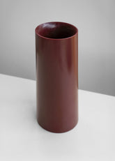Ann Vincent Cave Vase Burgundy - Lifestyle