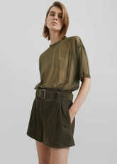 Zolli Mesh Tee Khaki - Women