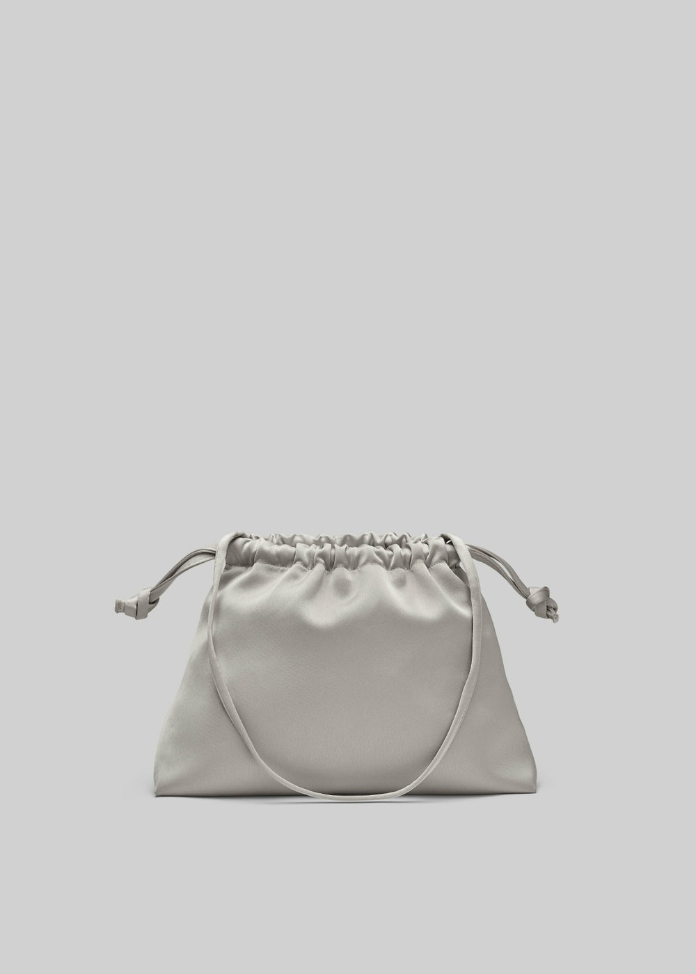 Velora Satin Pouch Light Taupe - Women
