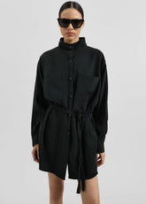 Kilure Shirt Dress Black - Women
