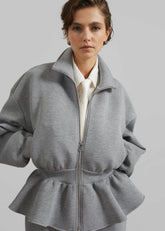 Sorelle Peplum Jacket Grey - Women