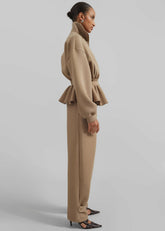 Sorelle Sweat Pants Camel - Women
