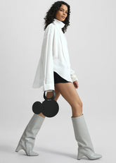 Coperni Bridge Boots Grey - Women