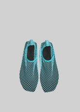 Christopher Esber Mesh Water Flats Teal - Women