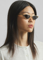 Karen Wazen Zoe Sunglasses Gold - Women