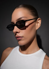 Karen Wazen Carolyn Sunglasses Black - Women