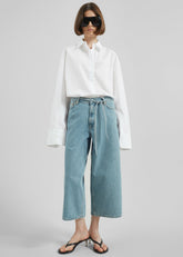 Samsøe Samsøe Saharper Culotte Caribbean Blue - Women