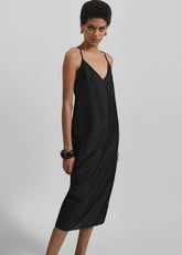 Vence Slip Dress Black - Women