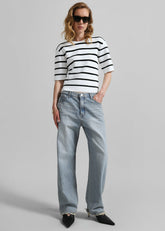 Tarmi Straight Leg Jeans Light Wash - Women