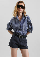 Kiso Denim Shorts Navy - Women