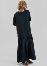 Endell Drop-Waist T-Shirt Dress Navy - Women