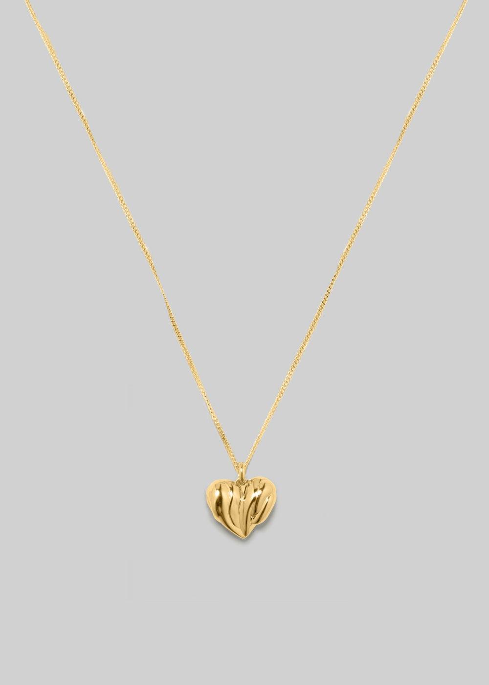 Completedworks Small Heart Locket Necklace Gold - Women