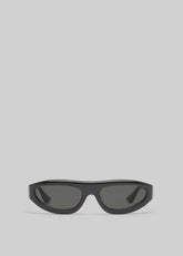 Port Tanger Uns Sunglasses Black Acetate/Black Lens - Women/Men
