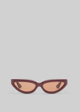 Port Tanger Fanna Sunglasses Carmesi Acetate/Tobacco Lens - Women