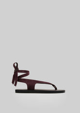 A.Emery The Elmer Sandals Mulberry Suede - Women