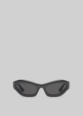 Port Tanger Hayya Sunglasses Black Acetate/Black Lens - Women/Men