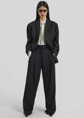 Gelso Pleated Trousers Black - Women