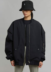 Lumi Bomber Jacket Black - Women