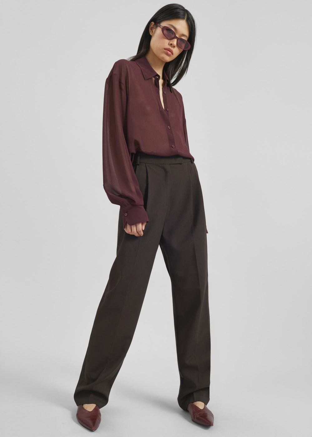 Bea Suit Pants Dark Espresso - Women