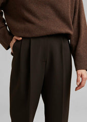 Bea Suit Pants Dark Espresso - Women