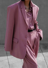 Gelso Oversized Blazer Rose - Women