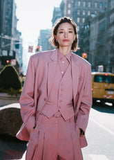 Gelso Waistcoat Rose - Women